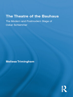 cover image of The Theatre of the Bauhaus